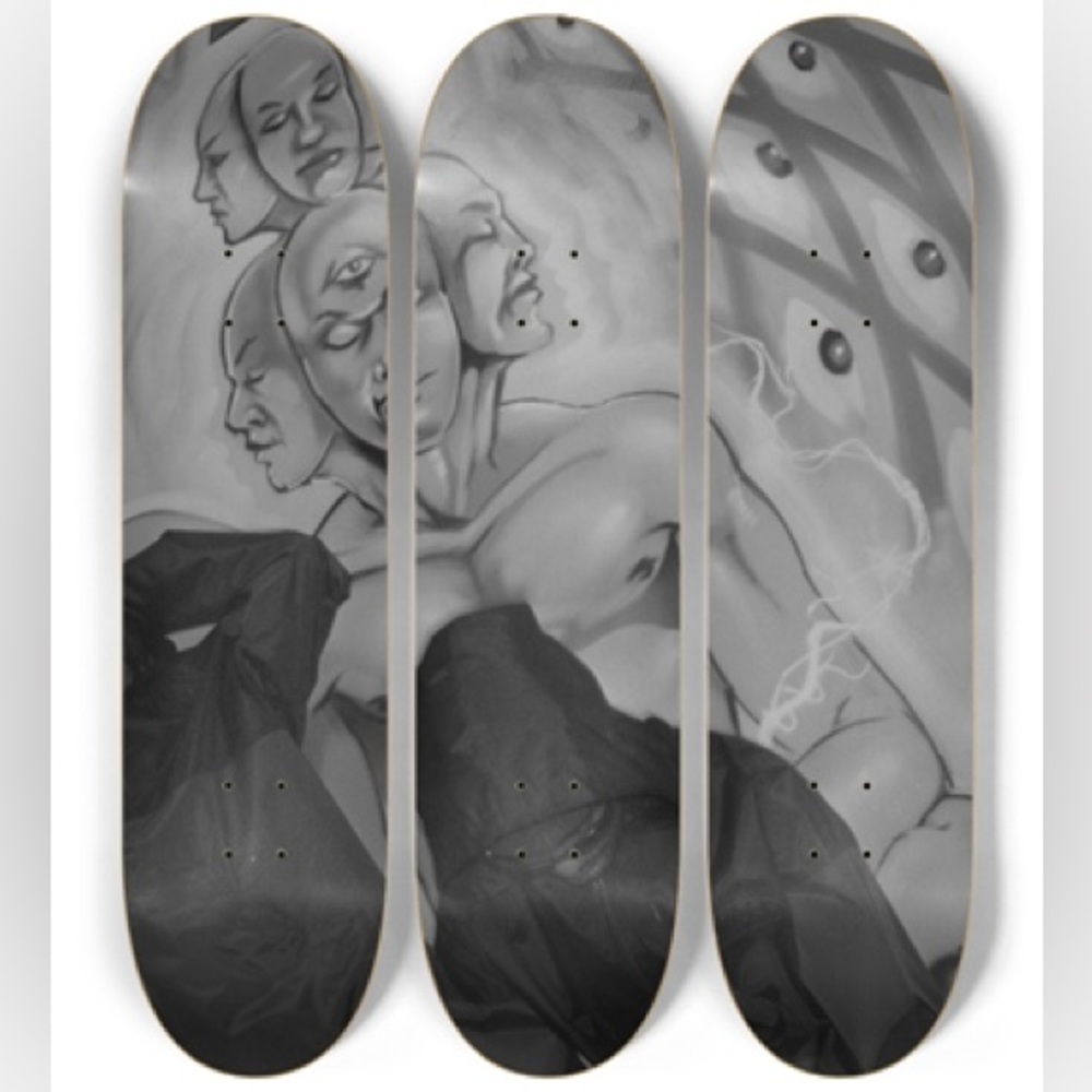 CONART the pharcyde series 4 skateboard deck sealed new size 8.5
3x decks